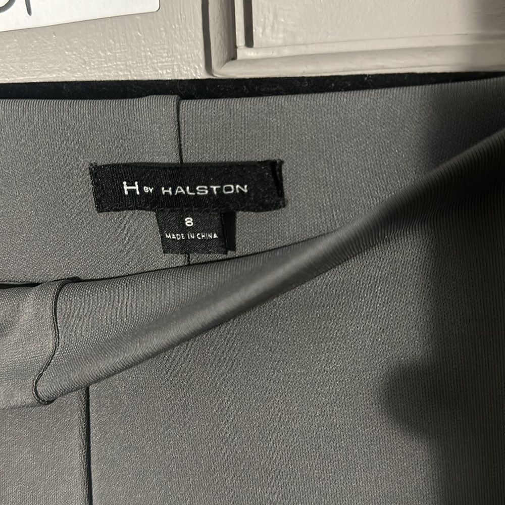 H by halston grey wide leg pant - Picture 6 of 7